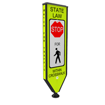 Omni-Ped Pedestrian Signs